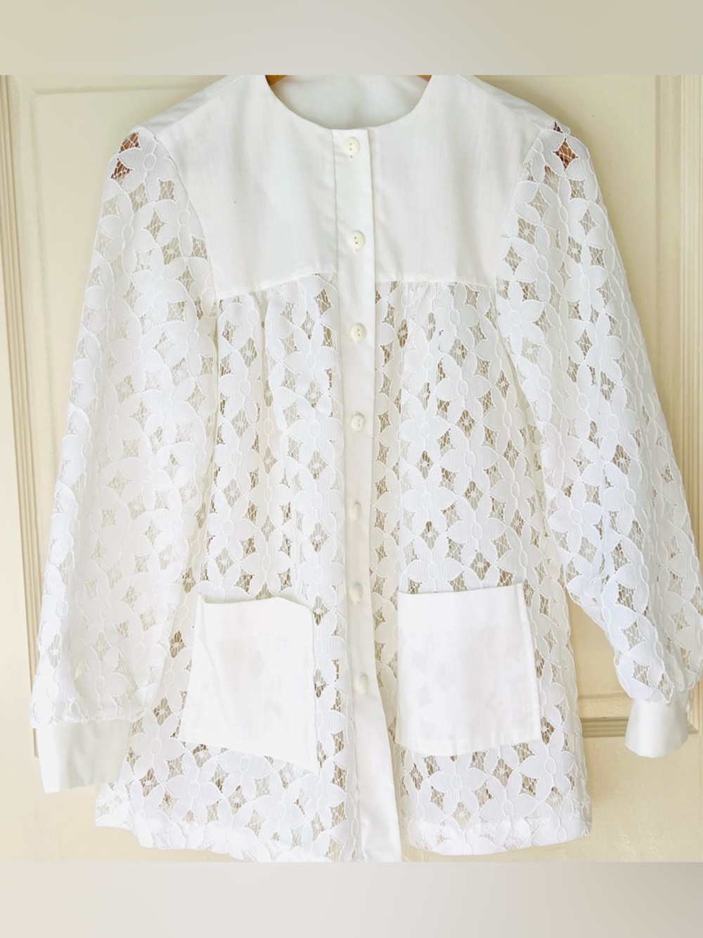 1960’s Floral Lace Coverup.